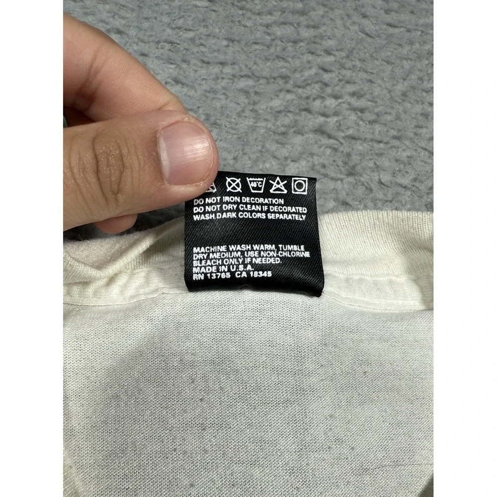Vintage 1960s Fruit Of The Loom Route Us 66 Got‎ My Kicks White Tshirt Adult XL